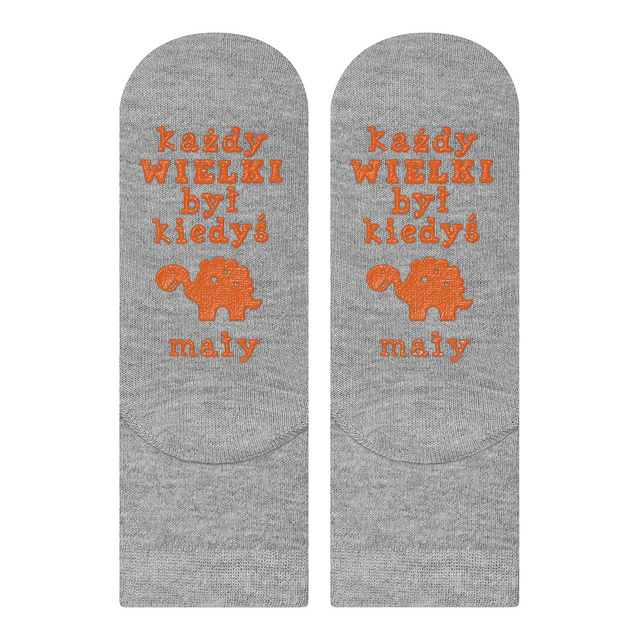 Gray SOXO children's socks