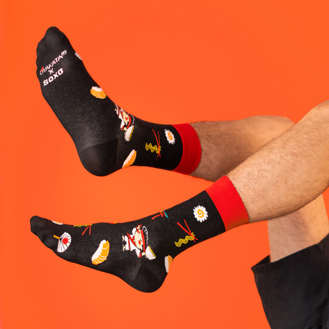 Oyakata Teriyaki Socken in einer Tasse