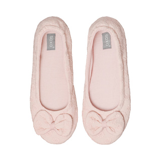 Pink SOXO women's ballerina slippers