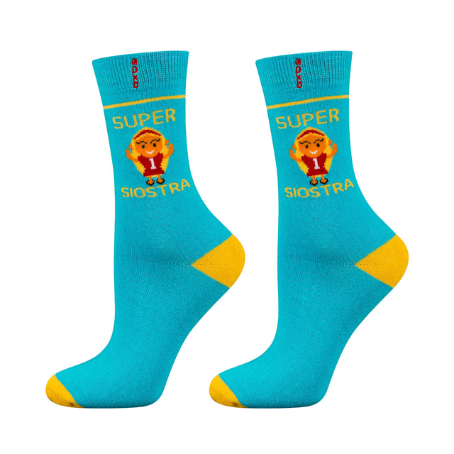 Kinder Socken SOXO mit polnischen Untertiteln