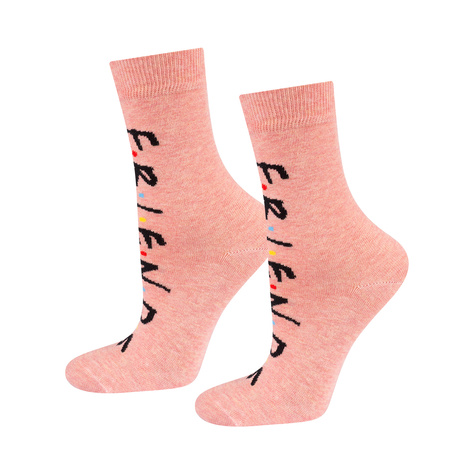 SOXO colorful Friends women's socks for a gift