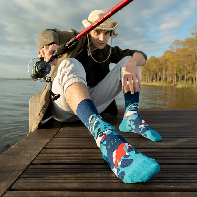 Men's Socks SOXO Fisherman - 2 Pairs Francuski: