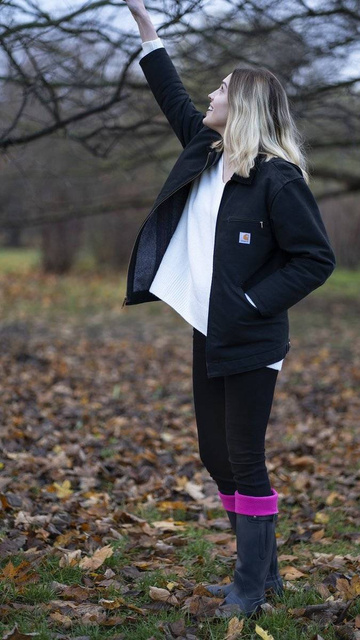 Skarpety do kaloszy damskie SOXO różowe