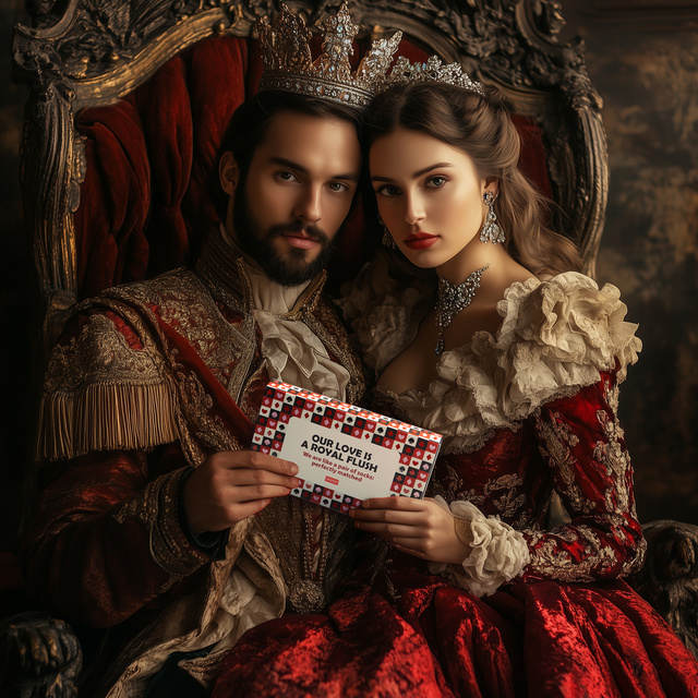 Skarpetki Król i Królowa