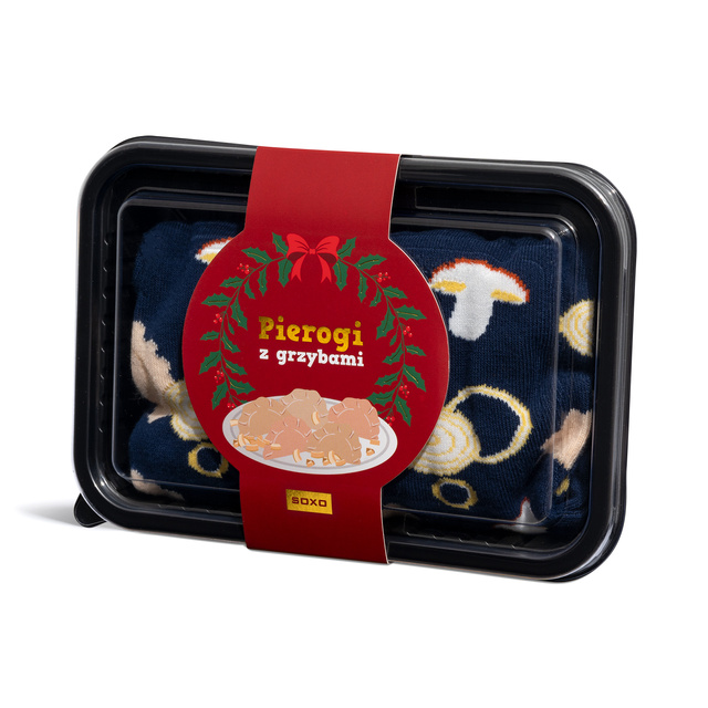 Skarpetki Pierogi z Grzybami
