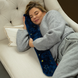 Hot Water Bottle with Stars Cover 2 L