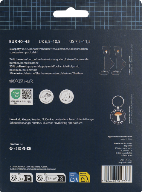 Drama Queen Socks + Keychain Set