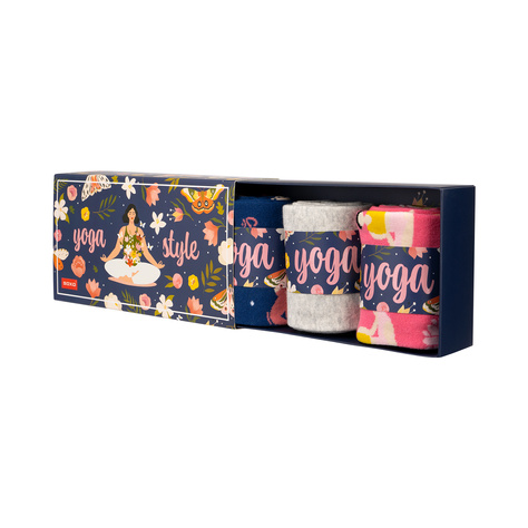 3x Soxo Yoga-Socken für Frauen in einer Packung