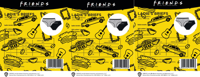 Majtki Damskie Friends 2-pak