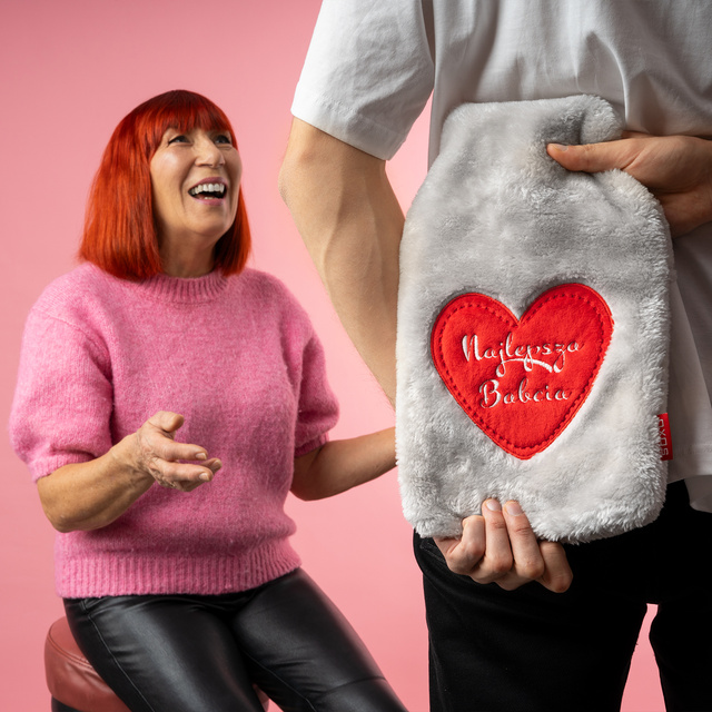 Termofor w Pokrowcu Najlepsza Babcia 1,8 L