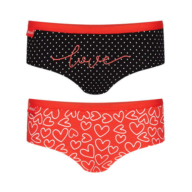 2x Women's briefs SOXO Briefs for Women's Day, cotton for Her