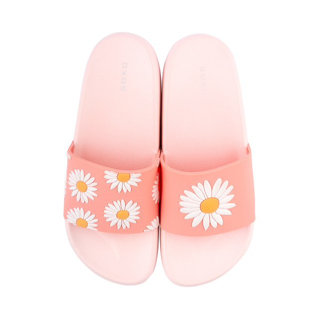SOXO Strand Latschen unisex | Gänseblümchen Muster