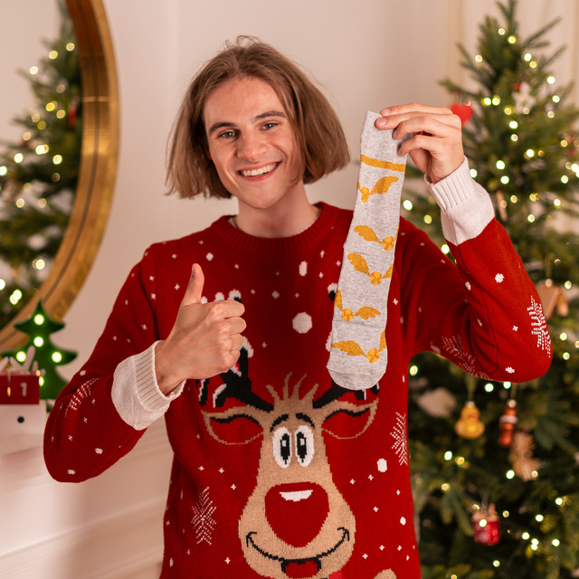 Kalendarz Adwentowy ze Skarpetkami Harry Potter 12-pak