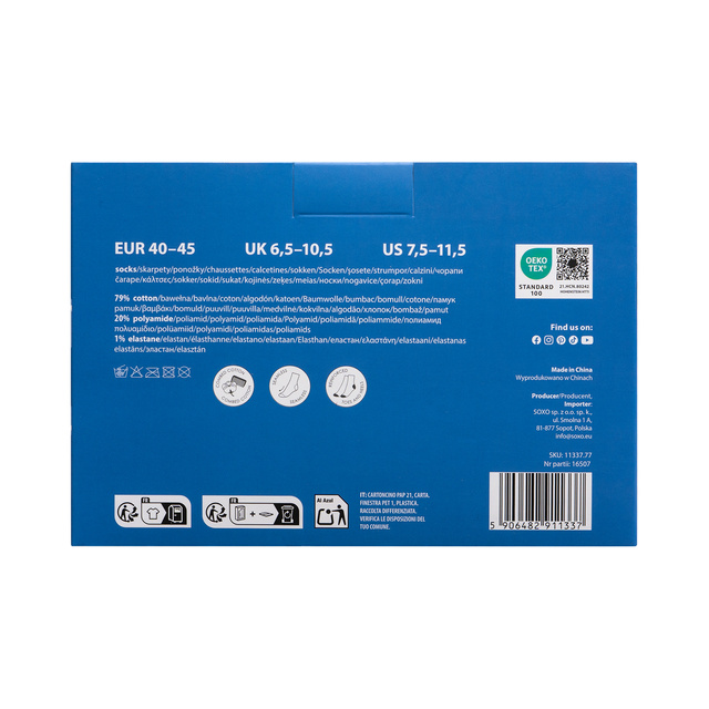 Men's socks SOXO hard-boiled egg