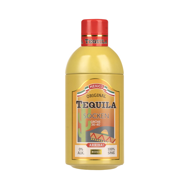 Women's SOXO GOOD STUFF socks with Aperitif  in a bottle