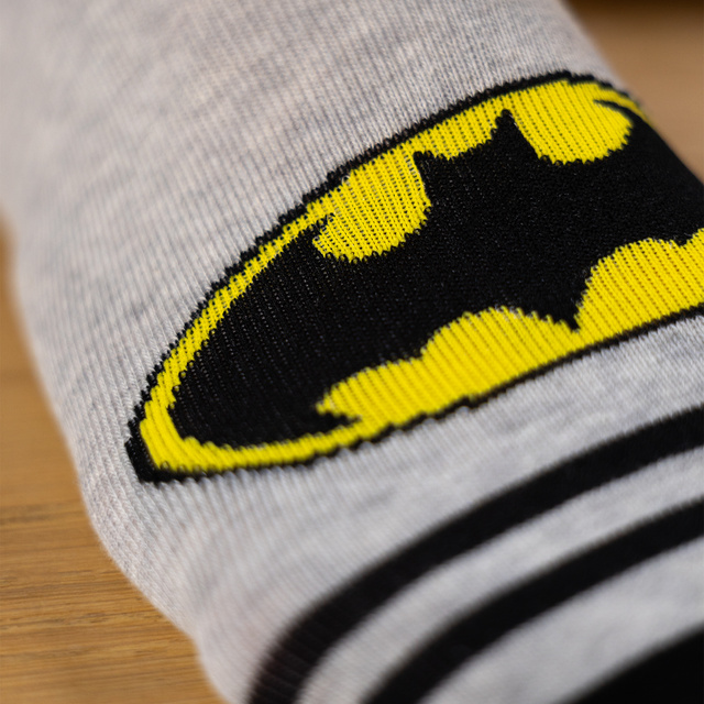 Set mit 3x bunten Herrensocken mit Batman DC Comics | SOXO