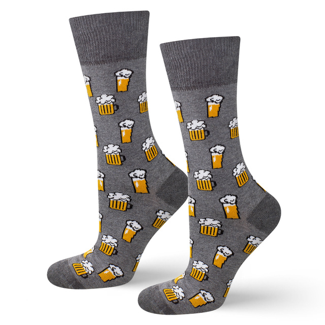 1 Paar von lustige Socken mit Bier | Herrensocken | SOXO