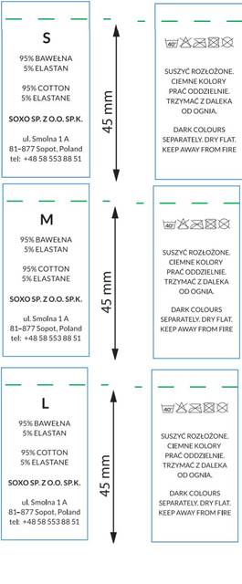 2x Women's briefs SOXO Briefs for Women's Day, cotton for Her