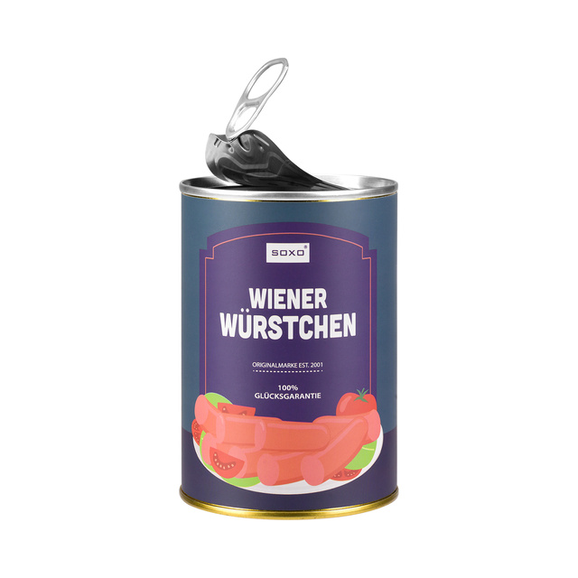 Men's boxer sausages in a can is the perfect funny gift for him