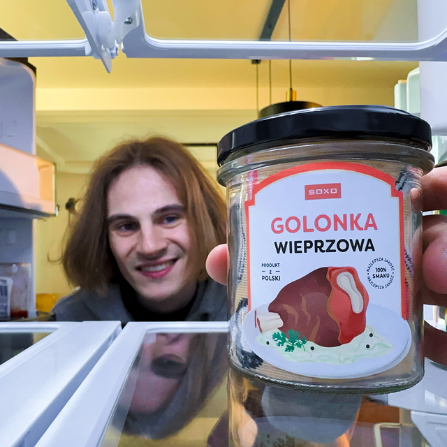 Skarpetki Golonka Wieprzowa w Słoiku