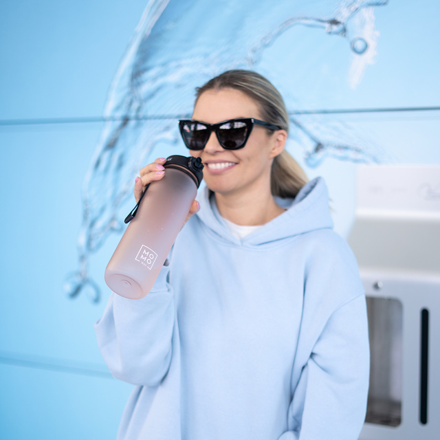 Butelka Tritanowa na Wodę Pudroworóżowa