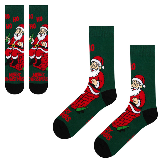 Naughty Santa Claus Socks