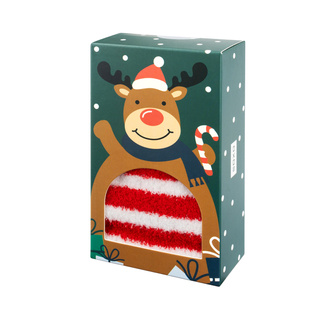 SOXO women's reindeer socks