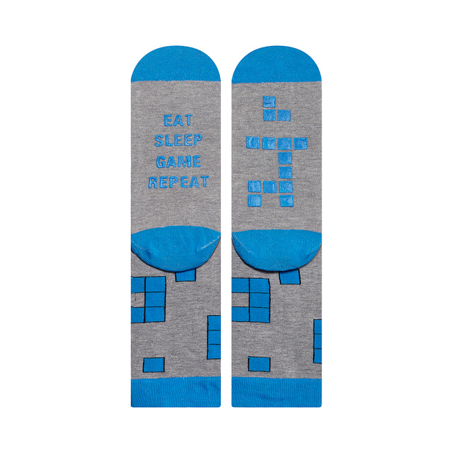 1 Paar von lustige Socken mit Gamemotiv | Herrensocken | SOXO