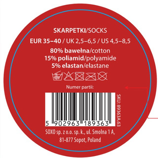 Skarpetki Zupa Pomidorowa w Słoiku