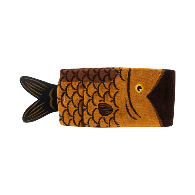 Men's Colorful socks SOXO smoked trout in a box