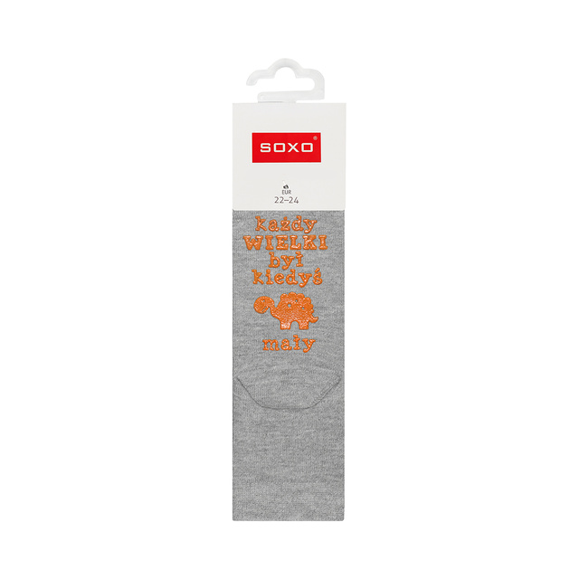 Grau Kinder Socken SOXO