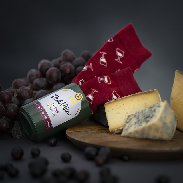 Skarpetki Red Wine w Butelce