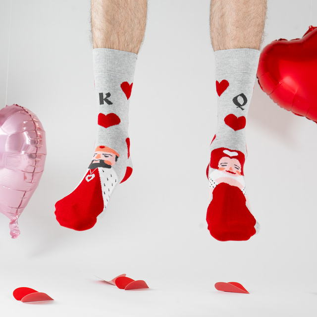 Skarpetki Król i Królowa