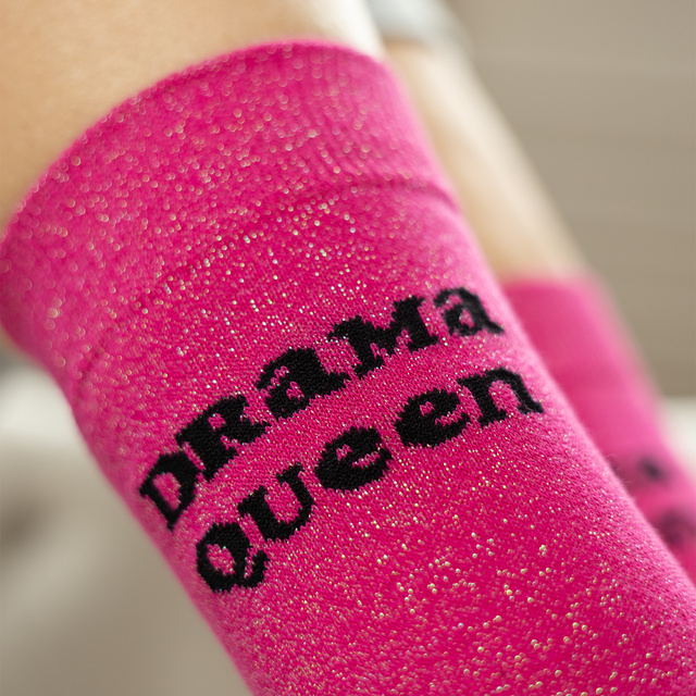 Drama Queen Socken + Schlüsselanhänger Set
