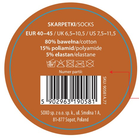 Skarpetki Bigos w Słoiku