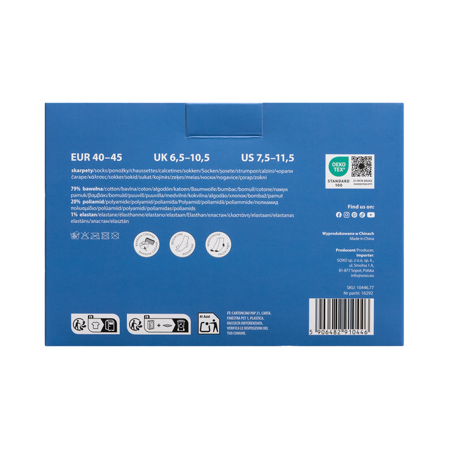 Men's socks SOXO hard-boiled egg