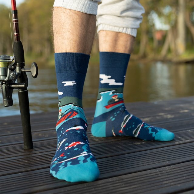Men's Socks SOXO Fisherman - 2 Pairs Francuski: