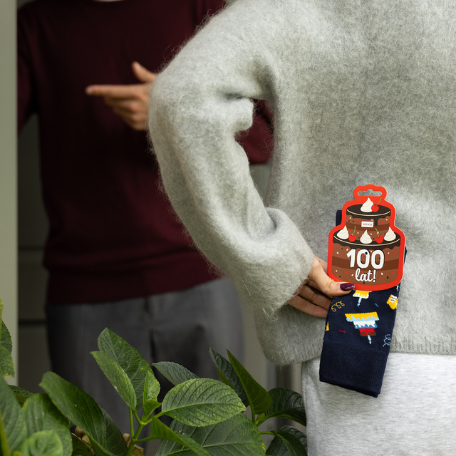 Adventskalender mit Socken – 12er-Pack