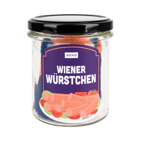 Men's socks SOXO Sausages in a jar