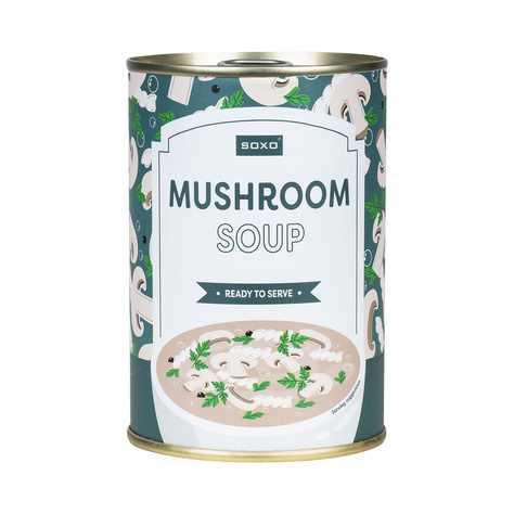 Colorful Men | Women's Socks SOXO GOOD STUFF mushroom soup in a can, cheerful cotton for a gift Unisex