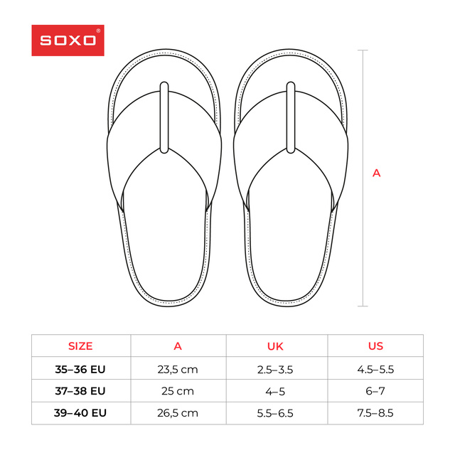 Women's slippers SOXO fur with a hard TPR sole