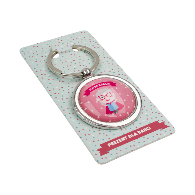 Keychain SOXO with the inscription gift for Grandma