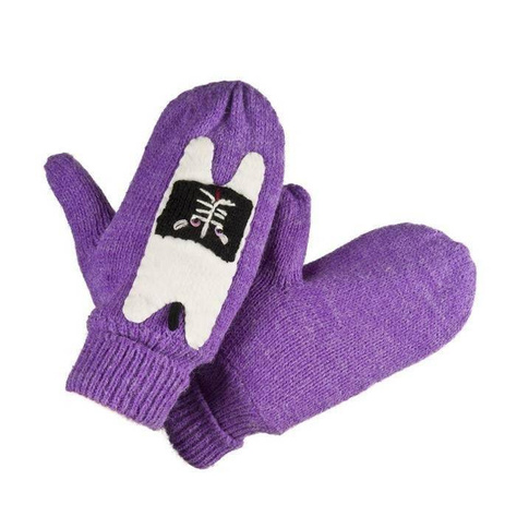 SOXO Damen Handschuhe mit Katze