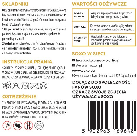 Skarpetki Rosół w Puszce