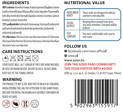 Skarpetki Kiełbaski w Puszce