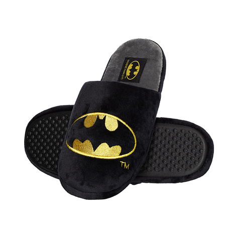 SOXO  BATMAN DC Comics men's slippers with a hard TPR sole