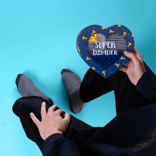 SOXO Herrensocken - "Super Dziadek"