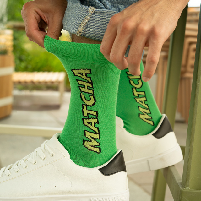 SOXO Matcha Men's Socks - 2 Pairs