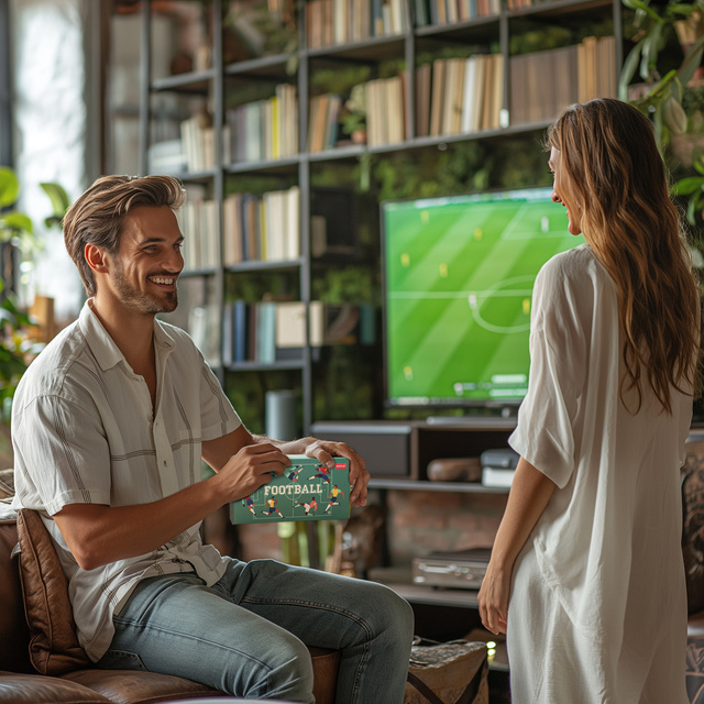 Skarpetki Football 3-pak