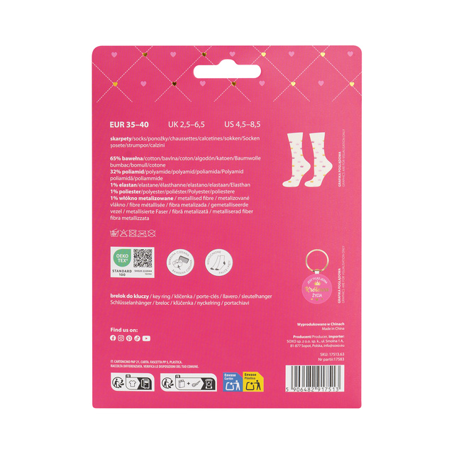 Drama Queen Socken + Schlüsselanhänger Set